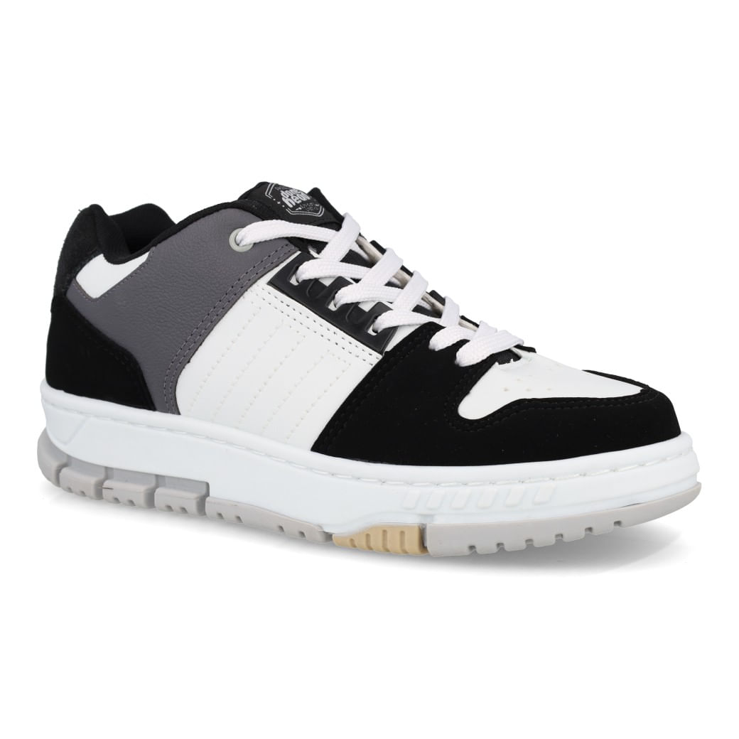 Done Head Tenis 030 RKT562-01 Preto-Branco-Grafite Sint_4__